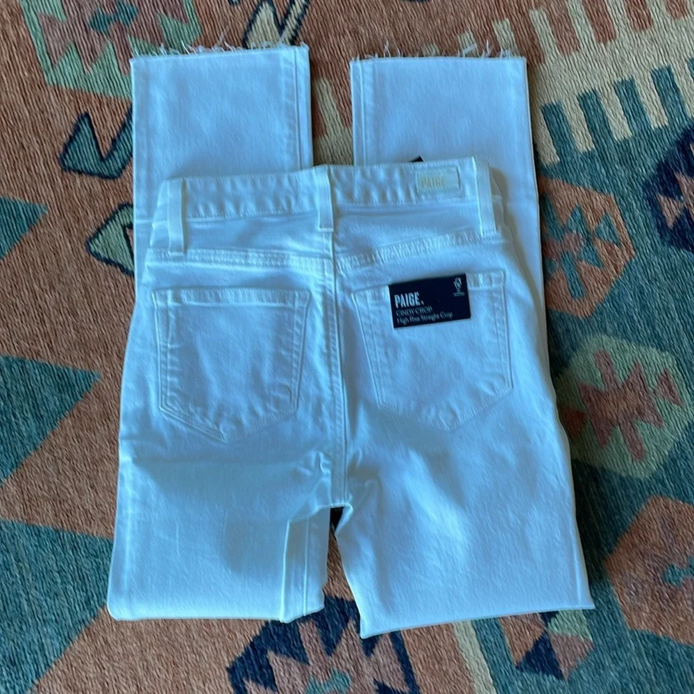 NWT Paige Cindy Crop Jeans - Picture 8 of 11